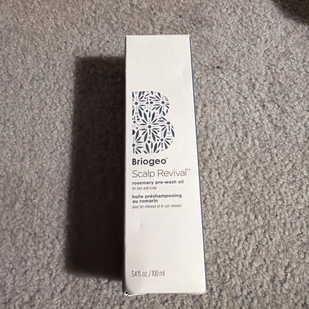 Briogeo Scalp Revival Rosemary Pre-Wash Oil 3.4 fl oz 100ml NEW